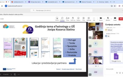 Godišnja tema eTwinninga predstavljena eTwinning projektom „Friendship without borders“ u webinaru