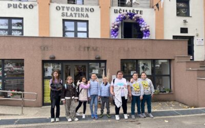 Učenici PŠ Novi Senkovac u posjetu školskoj knjižnici