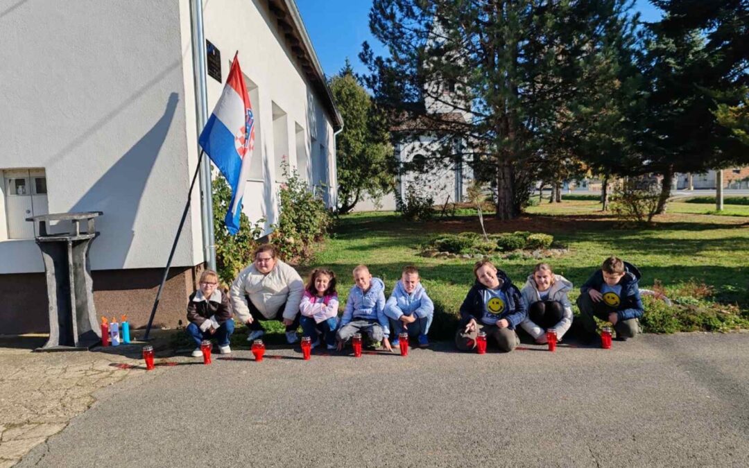 Obilježen Dan sjećanja na žrtve Domovinskog rata te žrtvu Vukovara i Škabrnje u PŠ Novi Senkovac