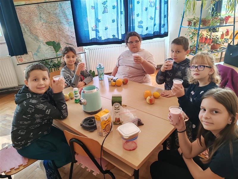 Tjedan školskog doručka u PŠ Novi Senkovac