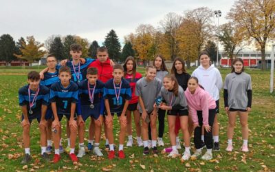 Dječaci 7. i 8. razreda drugi na županijskom natjecanju u atletici