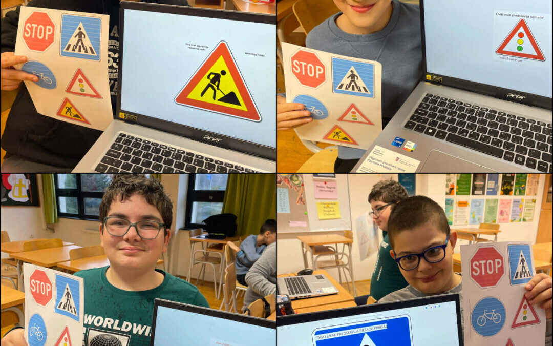 Radionica „Prometni znakovi – sigurno i kreativno“ u sklopu projekta Putokazi