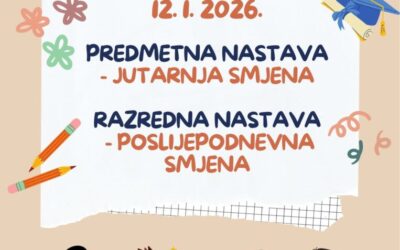 Početak nastave u 2. polugodištu