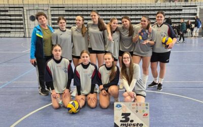 3. mjesto na Županijskom natjecanju u odbojci