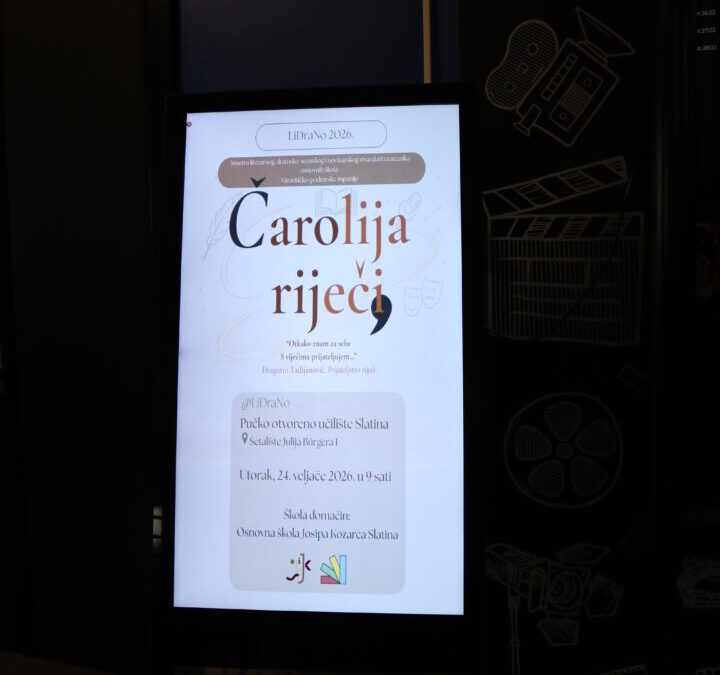 LiDraNo 2026. za učenike osnovnih škola Virovitičko-podravske županije