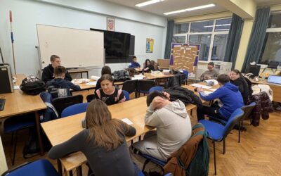 Potjeh na putu istine: kreativna radionica 7. b razreda u školskoj knjižnici