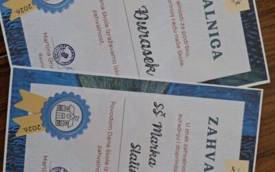 Dan škole 2026. – zahvale