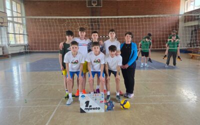 Županijsko natjecanje u odbojci: Naši učenici osvajači zlata!