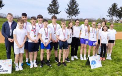 Dječaci iz 5. i 6. razreda prvaci županije u atletici!