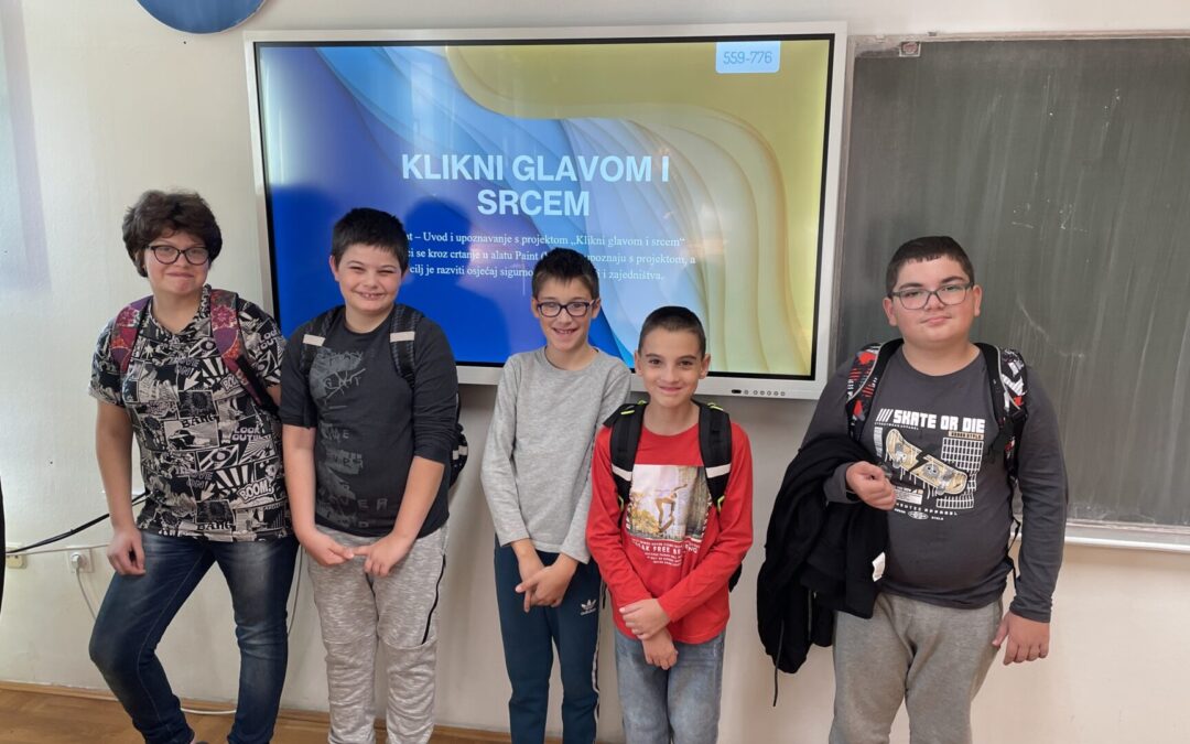Naši digitalni otisci: Uspješno završen projekt „Klikni glavom i srcem“