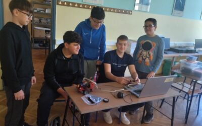 STEM laboratorij za darovite učenike – od istraživanja do natjecanja: radionica robotike